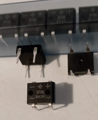 Lot of 20: Vishay DF06M-E3/45