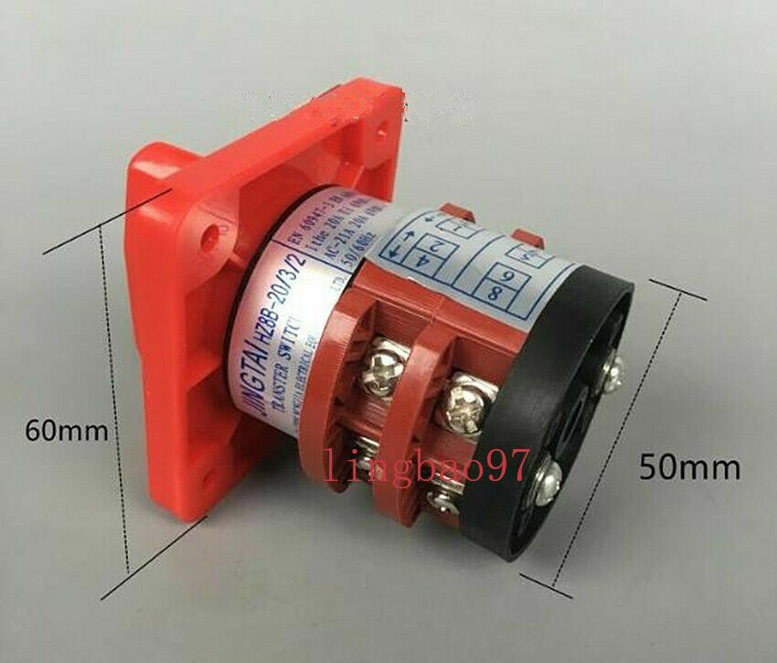 CNC U2 Universal Grinding Machine Part Combination Switch 20A HZ8B-20/3/2