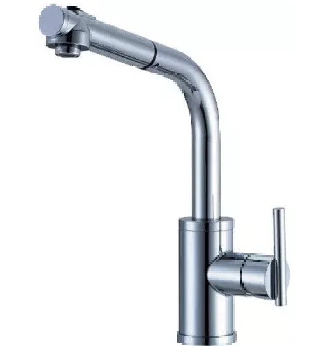 DANZE D404058 Single Handle Pull-Out Kitchen Faucet CHROME