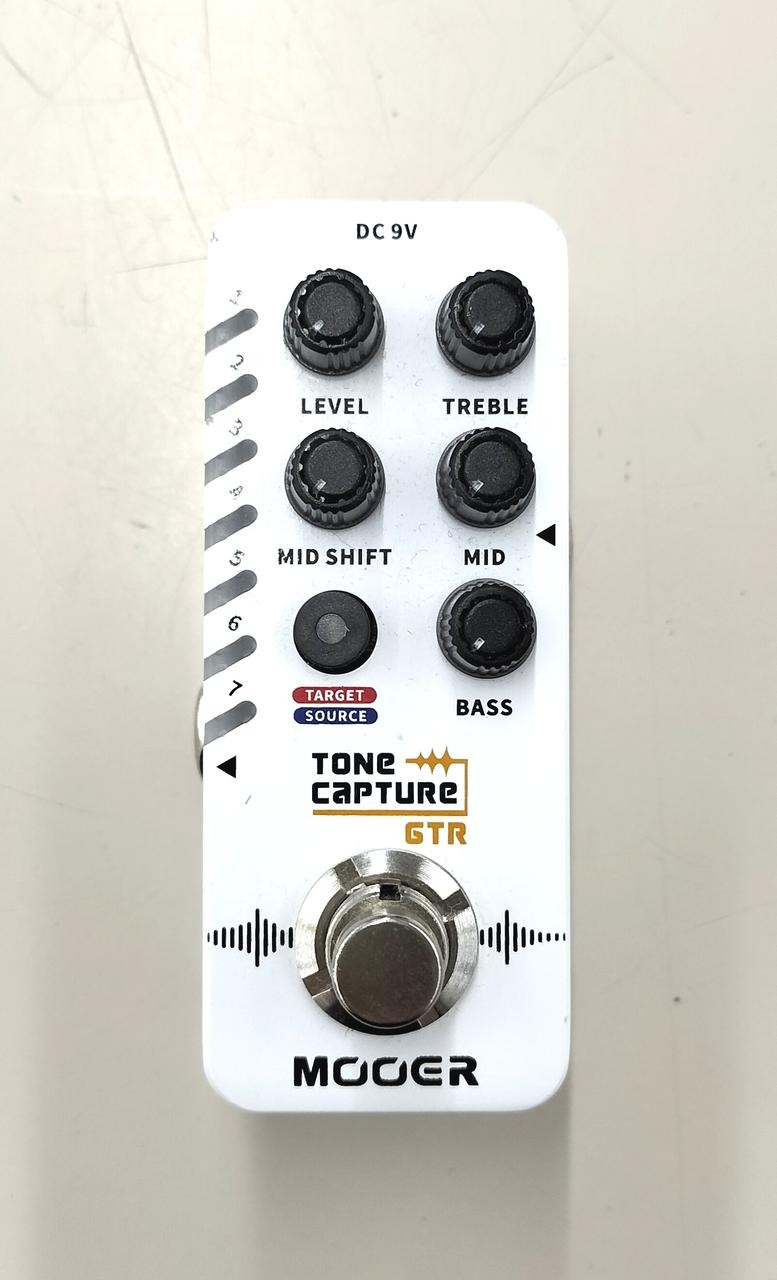 Mooer Tone Capture GTR Guitar Effects Pedal EQ Sampling Modeling - From Japan