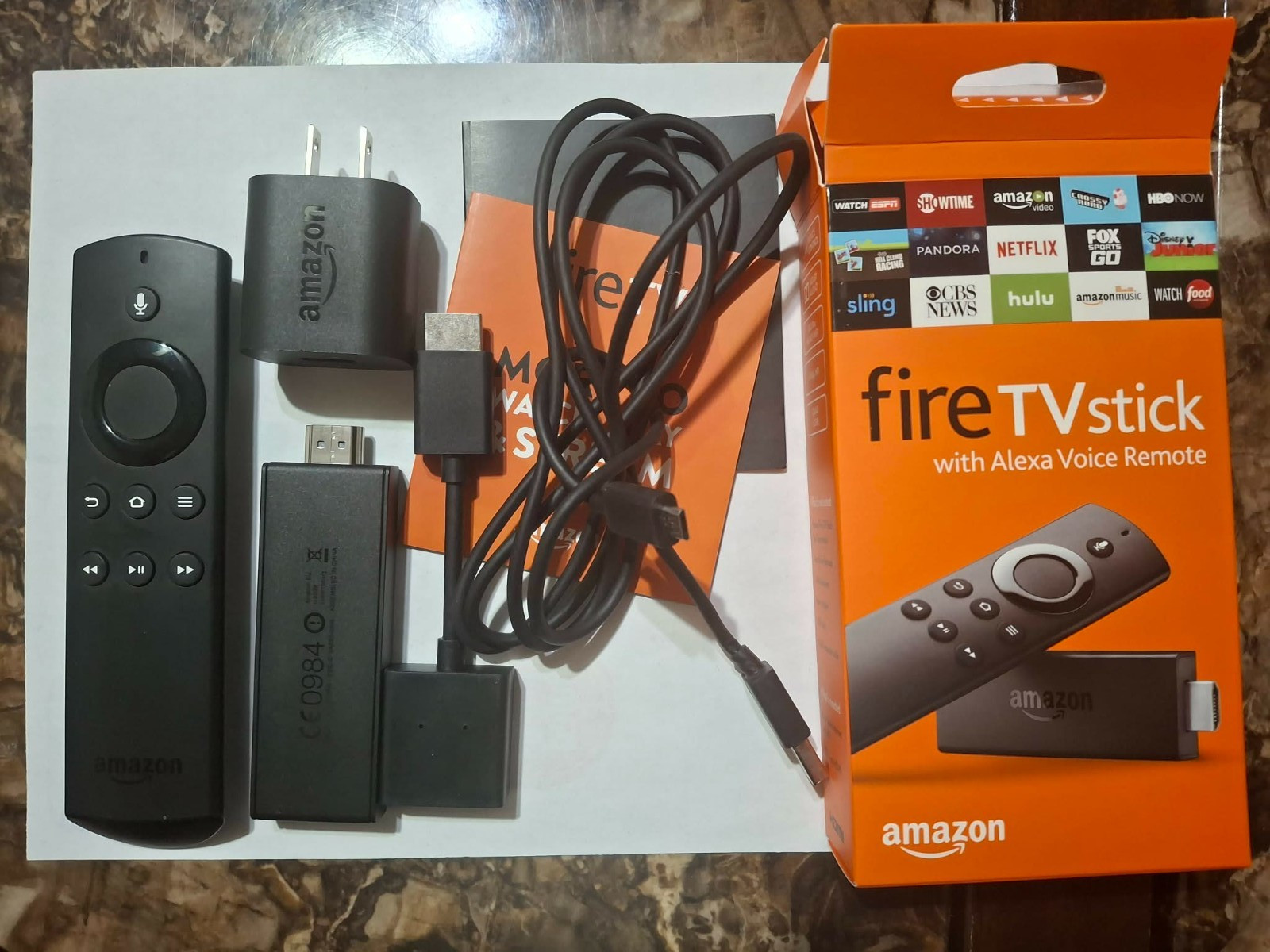 NEW 2021 Amazon Fire TV Stick 4K HDR w/Alexa Voice Remote