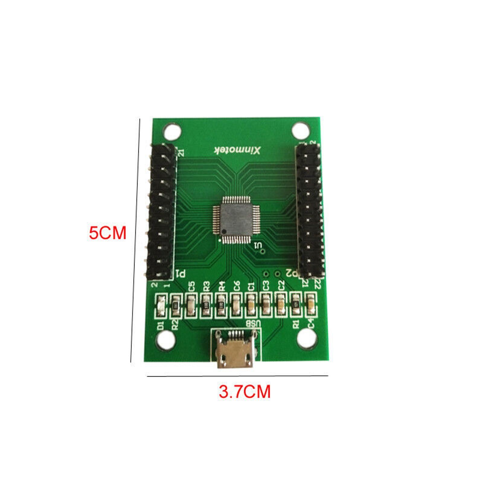 Arcade Encoder to USB Controller 187 Wiring 2 Players DIY Kit For Mame PC PS3 D