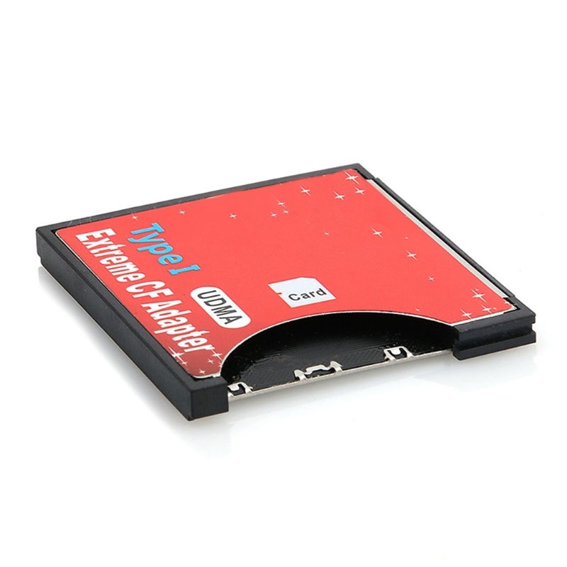 1 Port Micro-SD/SDXC TF to Compact Flash CF Type I Memory Card Reader Adapter