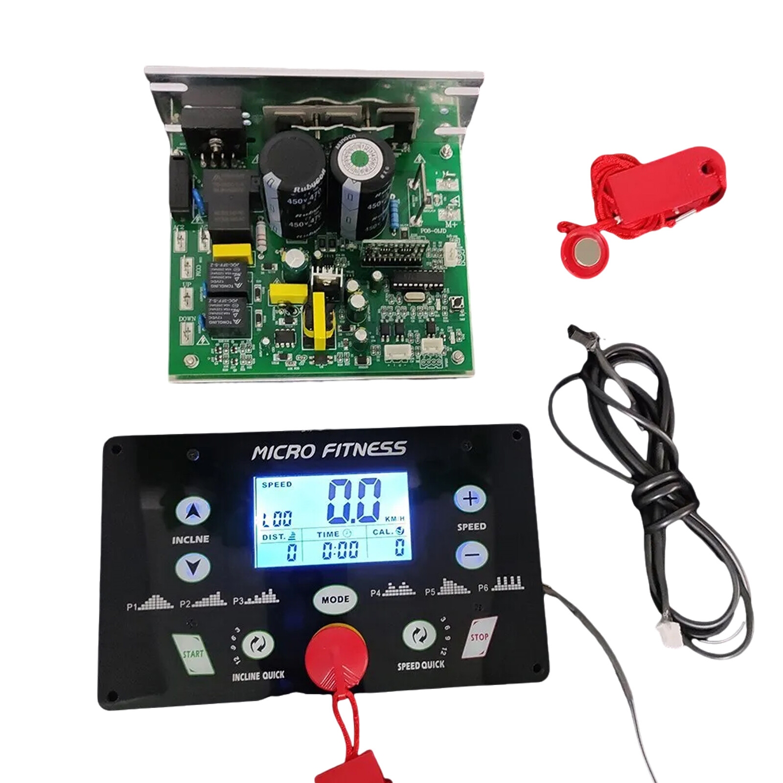 1HP-4HP Universal Treadmill Controller Circuit Board Treadmill Console Display
