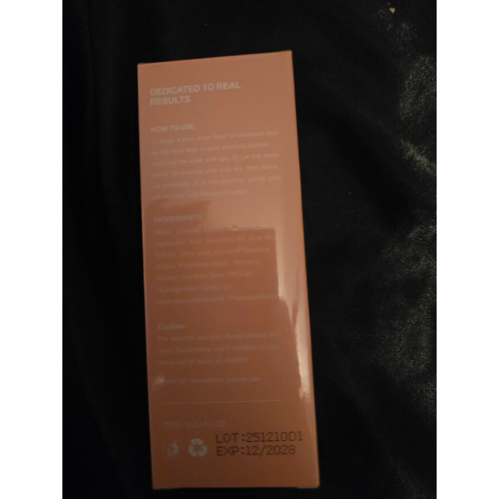 YURI Collagen Night Wrapping Mask new