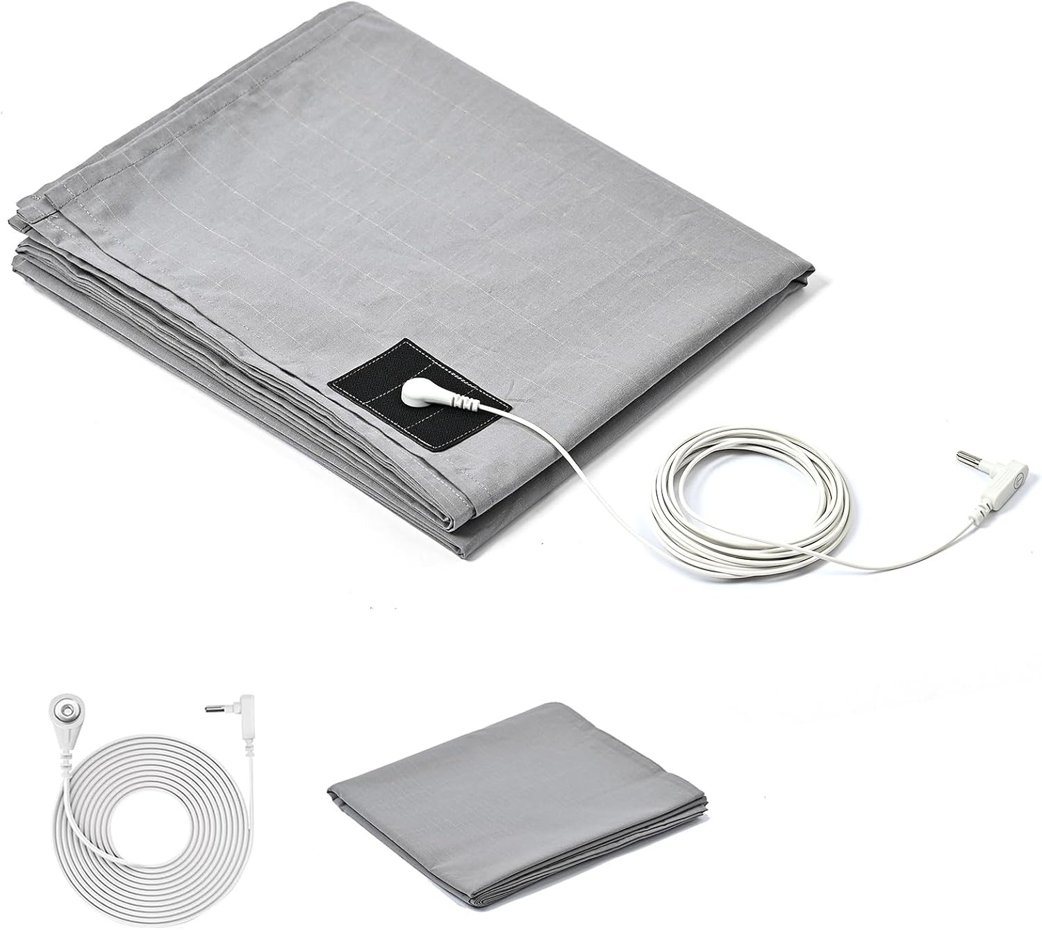 Grounding Sheets with Silver Fiber & Organic Cotton - Conductive with Grounding