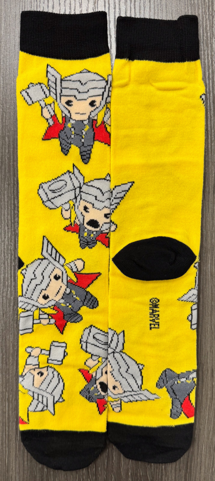 Brand New - One Size Fits Most - Marvel - Chibi - 6 Pair Crew Socks
