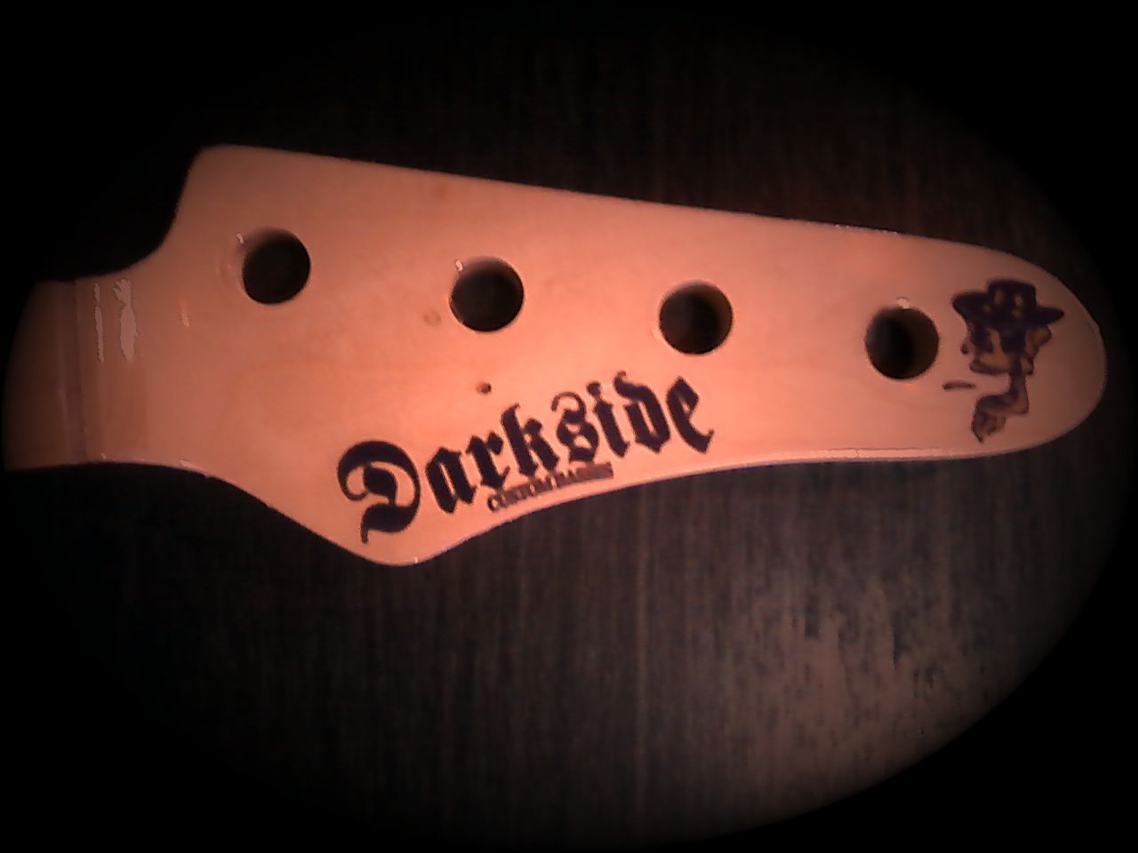 Custom Waterslide Guitar Headstock Decals