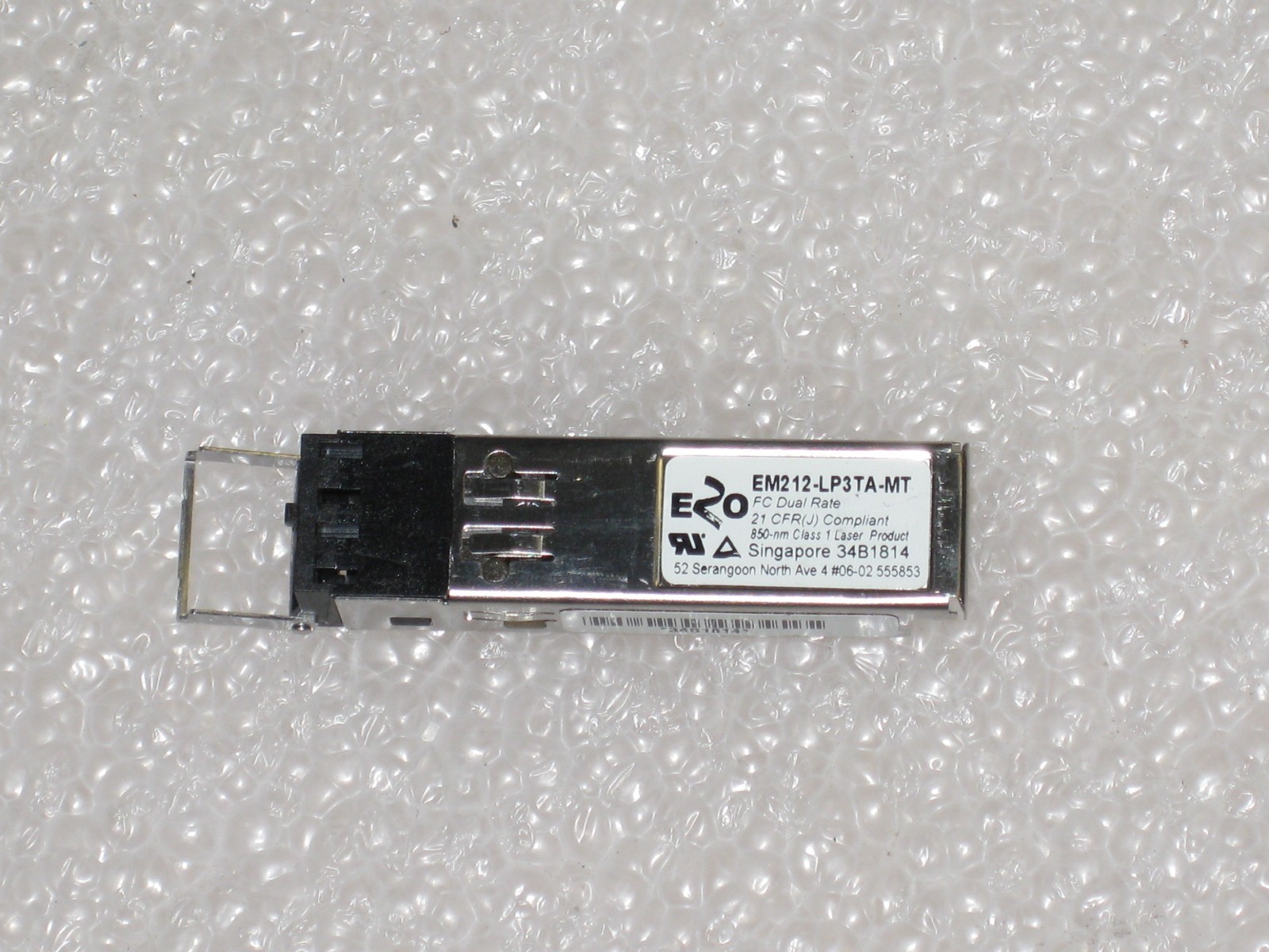 New Genuine Emulex EM212-LP3TA-MT FC Dual Rate SFP Transceiver