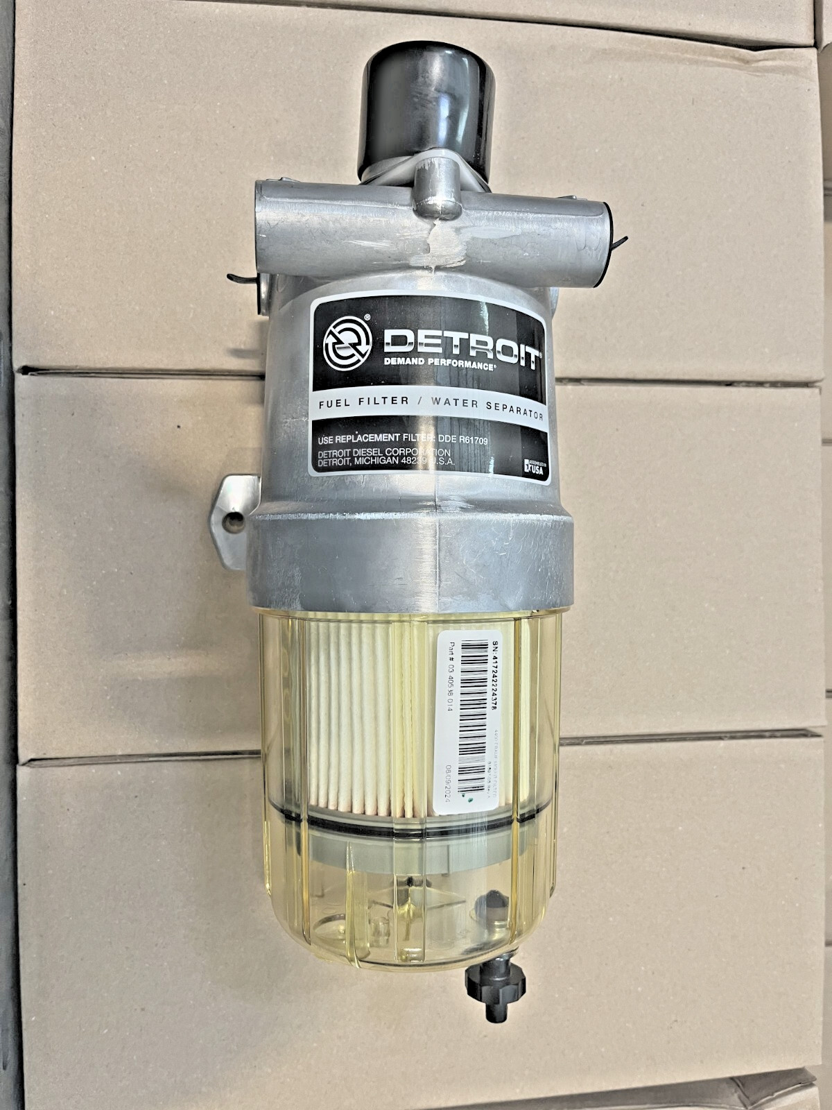 OEM NEW Original Daimler Detroit Fuel Water Separator Pump 03-40538-014