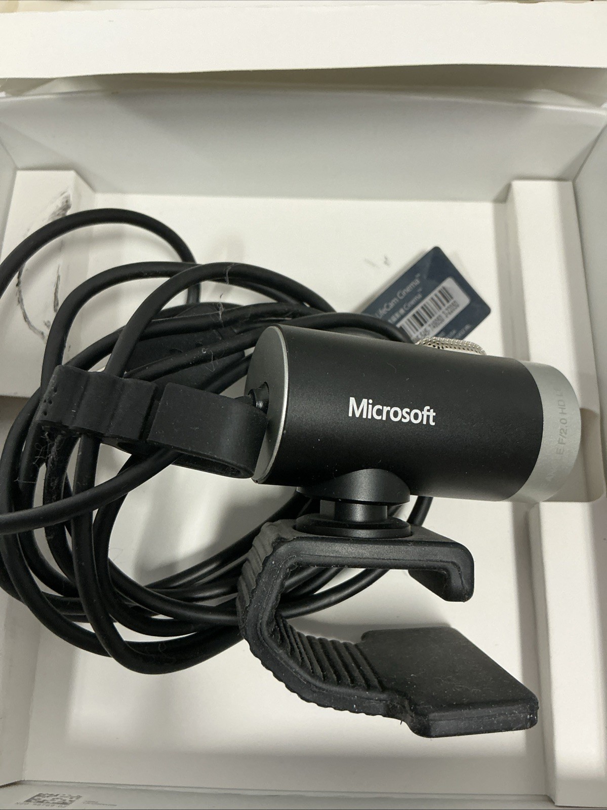 Microsoft LifeCam Cinema 720p HD Webcam - Black