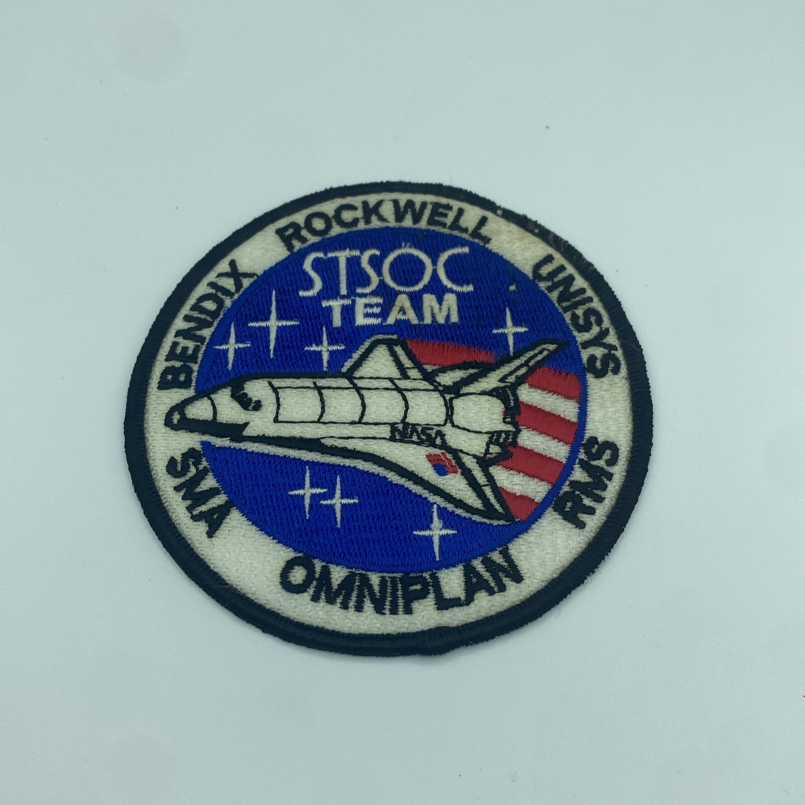 VTG NASA STSOC TEAM ROCKWELL RMS SMA SHUTTLE PATCH