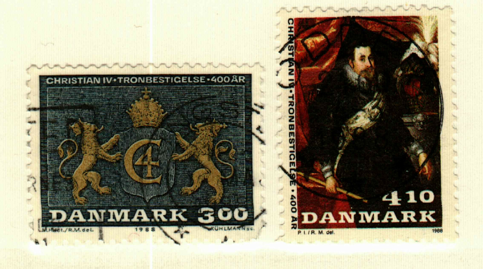 Denmark #847-8 used