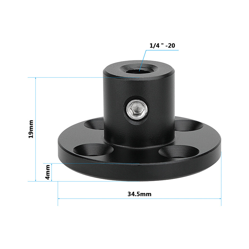 3Pcs CAMVATE Studio Video Wall Ceiling Table Mount w/ 1/4"-20 Extendable Thread