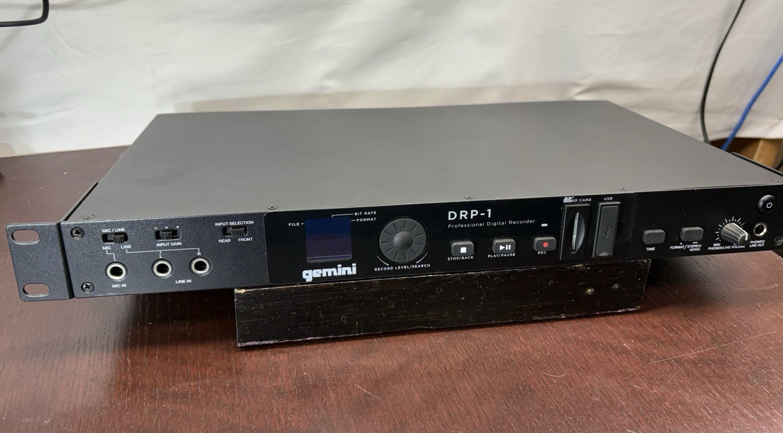 Gemini DRP-1 Professional Digital Recorder DRP 1 - Needs Repair