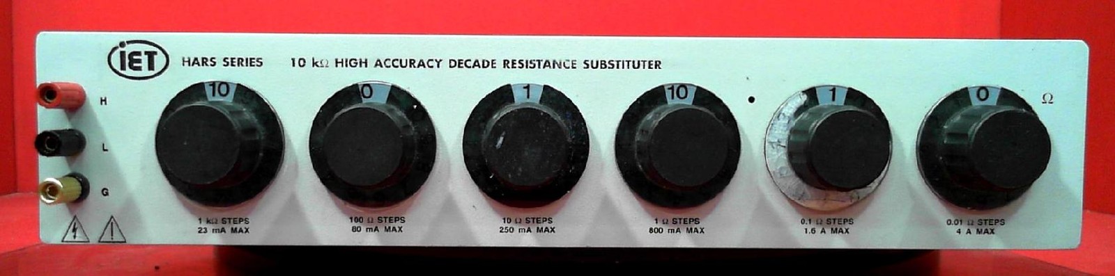 Iet Labs Inc HARS-X-6-0.01 C207204069 10kΩ  Decade Resistance Substituter