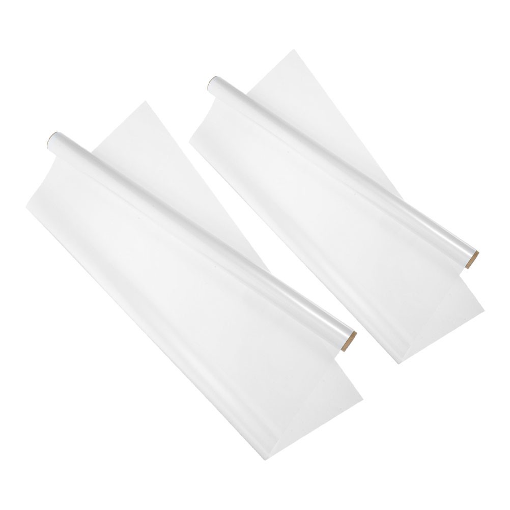 2 Pcs Dry Erase Wall Decal Whiteboard Sticker Electrostatic Board for Office