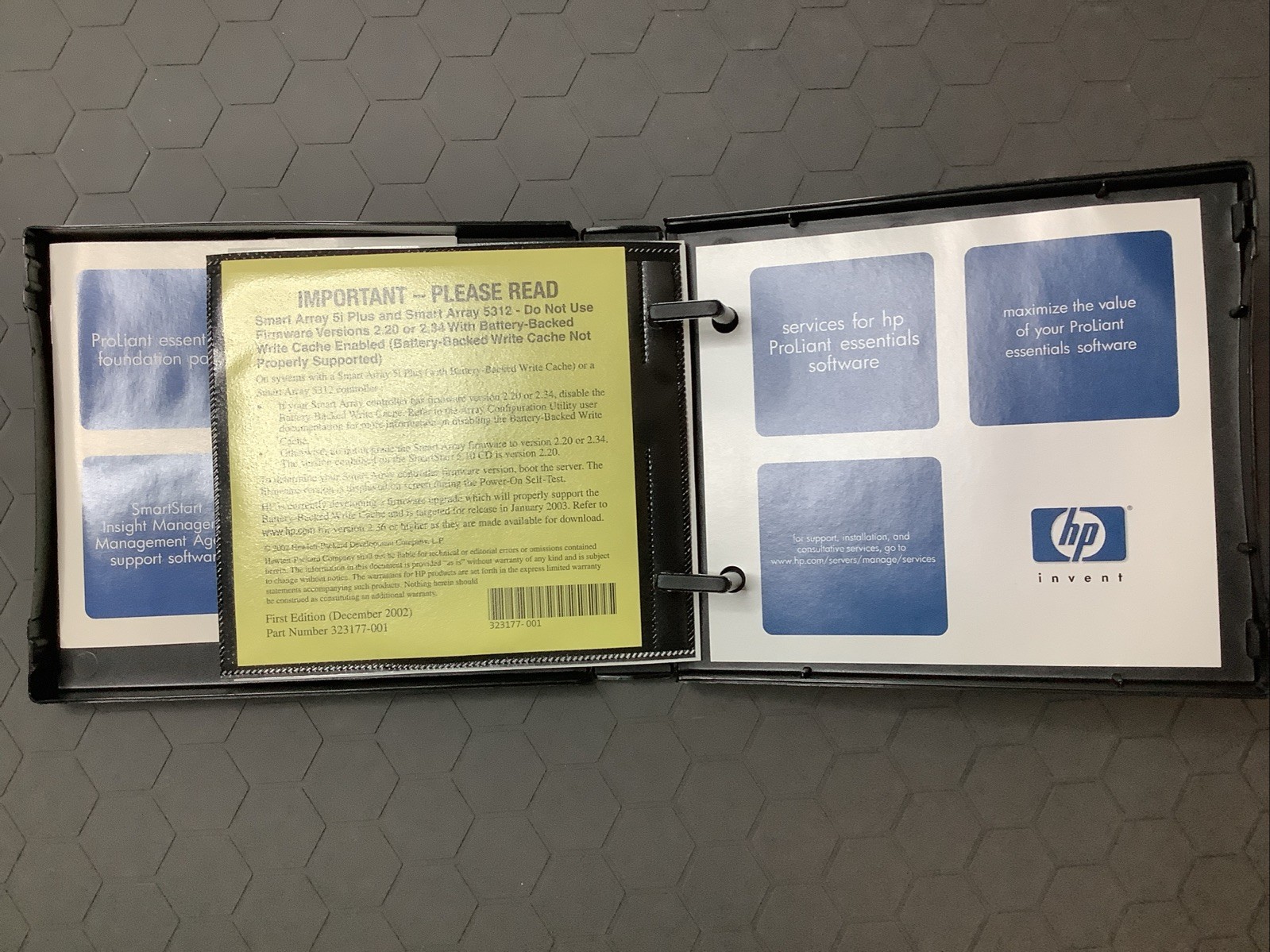 HP ProLiant Essentials Foundation Pack OEM Software CD Set P/N 301972-A02