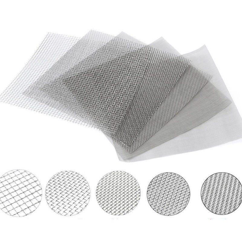 Stainless Steel #4 to #400 Mesh Micron True Fine Screen Filtration Filter