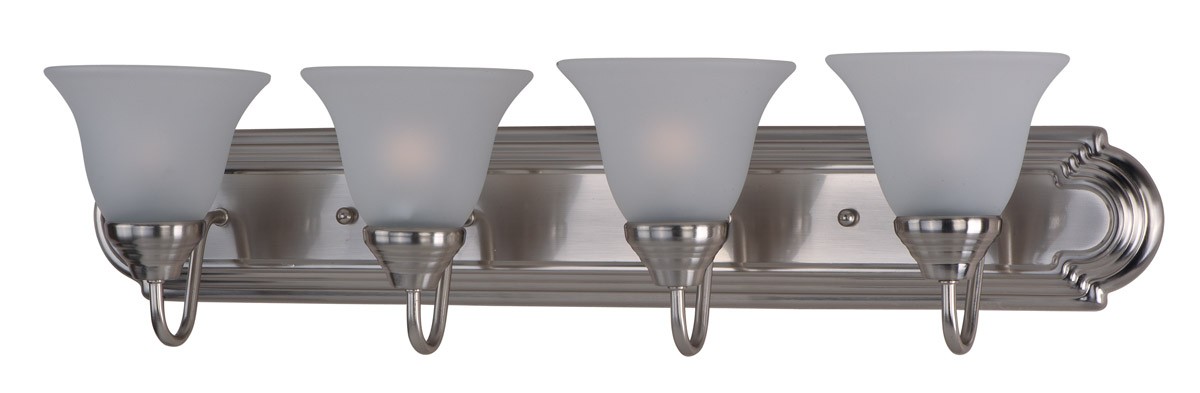Maxim Lighting 8014FTSN Essentials - 801x Bathroom Vanity Light Satin Nickel