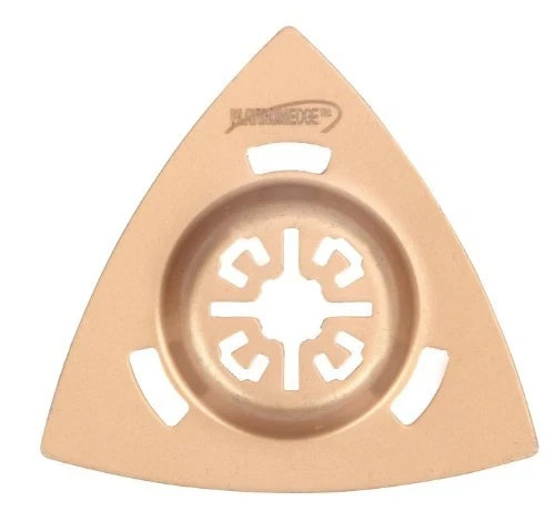 Carbide Grit Rasp Sanding Filler Tile Adhesives Cement Tool Triangular 3-1/8"
