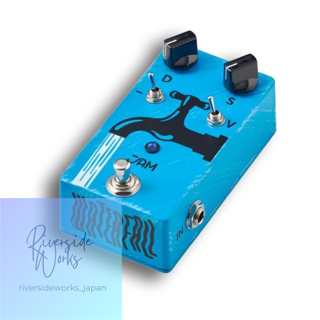 JAM PEDALS Water Fall Chorus Vibrato Guitar Effects Pedal
