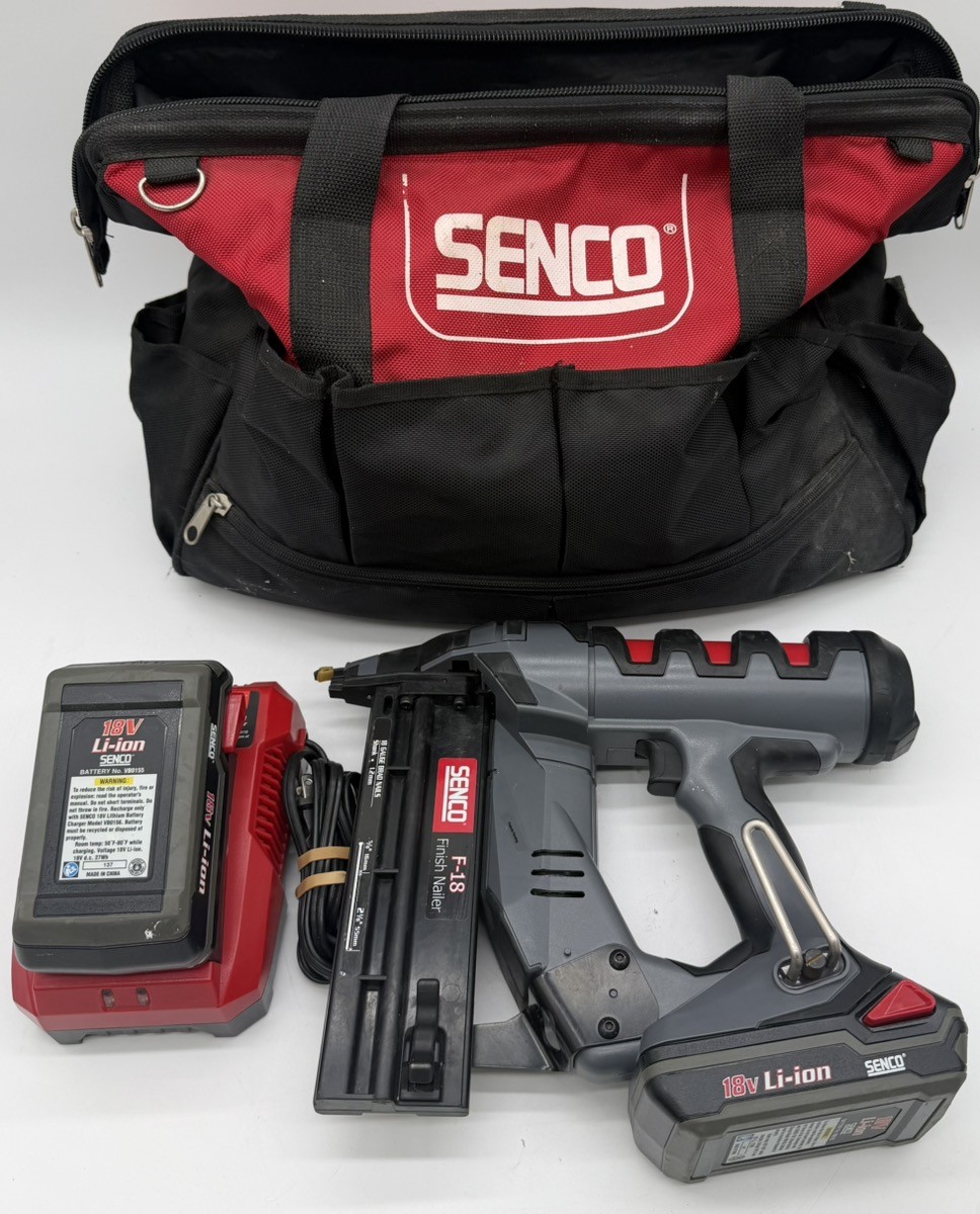 Senco FN55AX 18v Lithium Ion 18-Gauge Finish Nailer Kit (MAC002036)