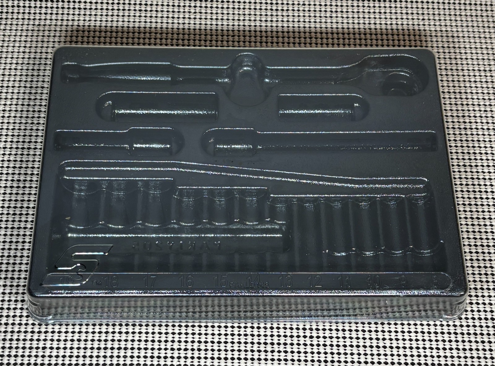Snap-on Tools Empty PAKTY205 3/8” Drive Ratchet Deep Socket Service Set Tray