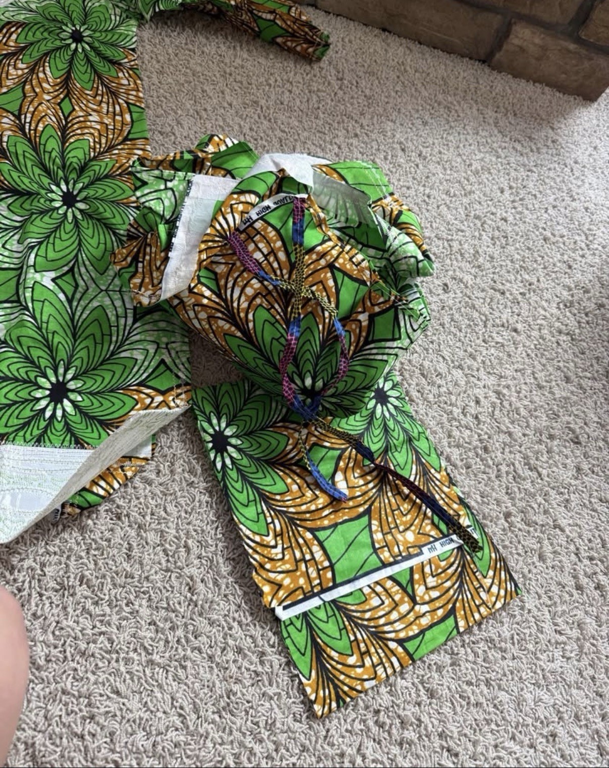 Liberian Custom African Dress