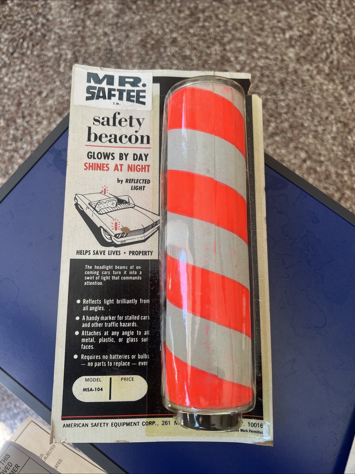 "MR SAFTEE" Safety Beacon - The HICKOK Model MSA-104