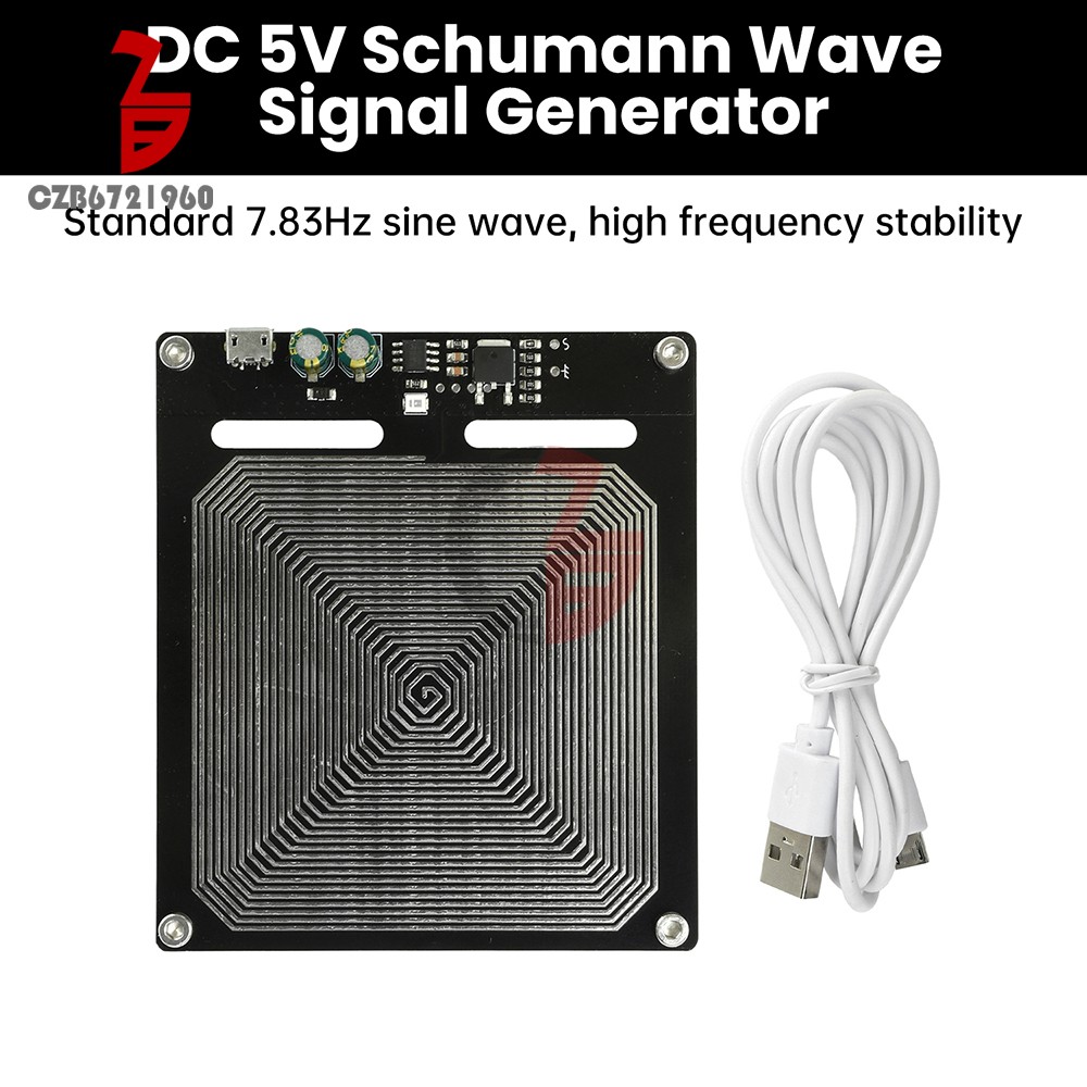 Schumann Wave Signal Generator Sine Wave 7.83Hz Low Frequency Pulse Generator 5V