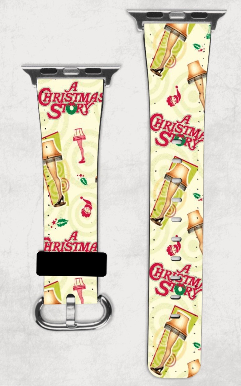 A Christmas Story Apple Watch Band NEW 38/40/41 & 42/44/45 Ralphie Leg Lamp