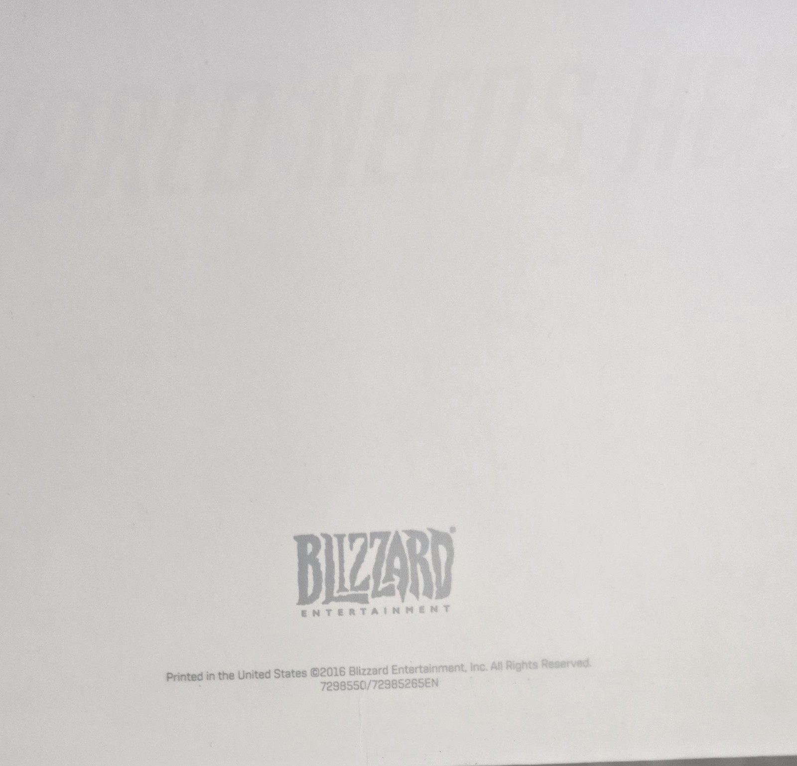 Overwatch Visual Source Art Book - Book Only With Plastic Sleeve