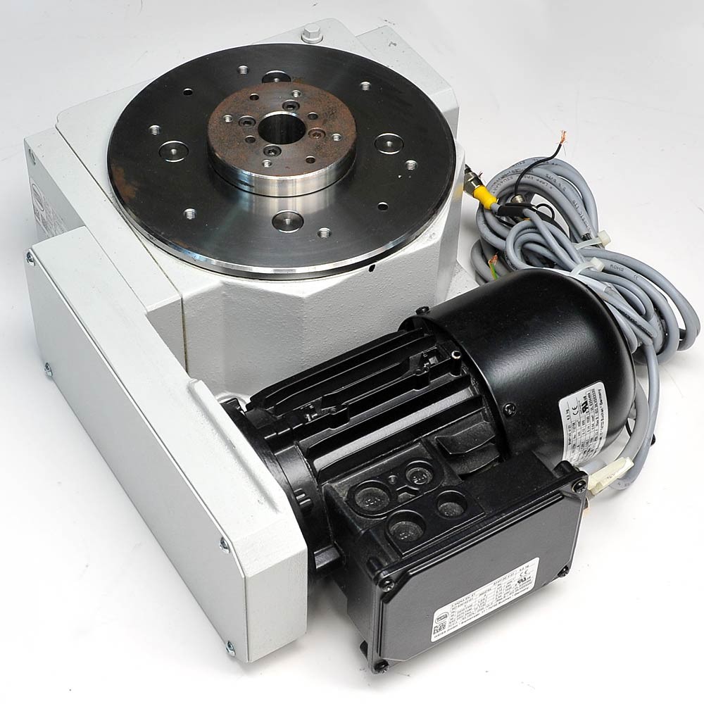 Weiss TC0220T Rotary Indexing Table 2pos/180º Indexer 3ph.AC Motor AS-IS Noisy