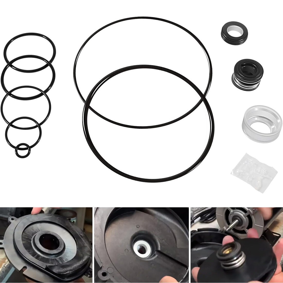 Replaces Hayward Power-Flo LX SP1580 Series Shaft Seal O-ring Gasket Repair KIT