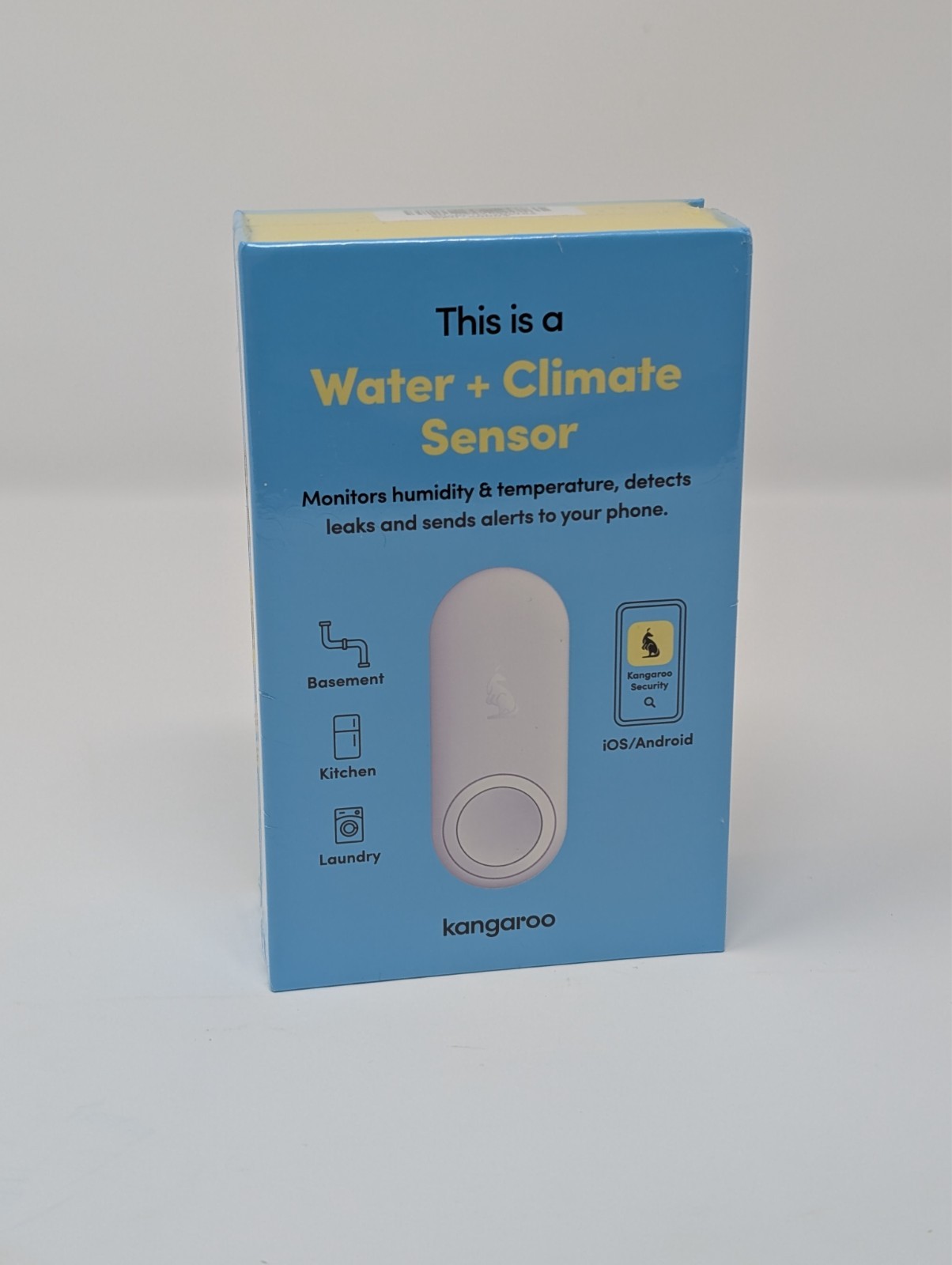 NEW Kangaroo A0004 Water Leak Detector WiFi Home Security System