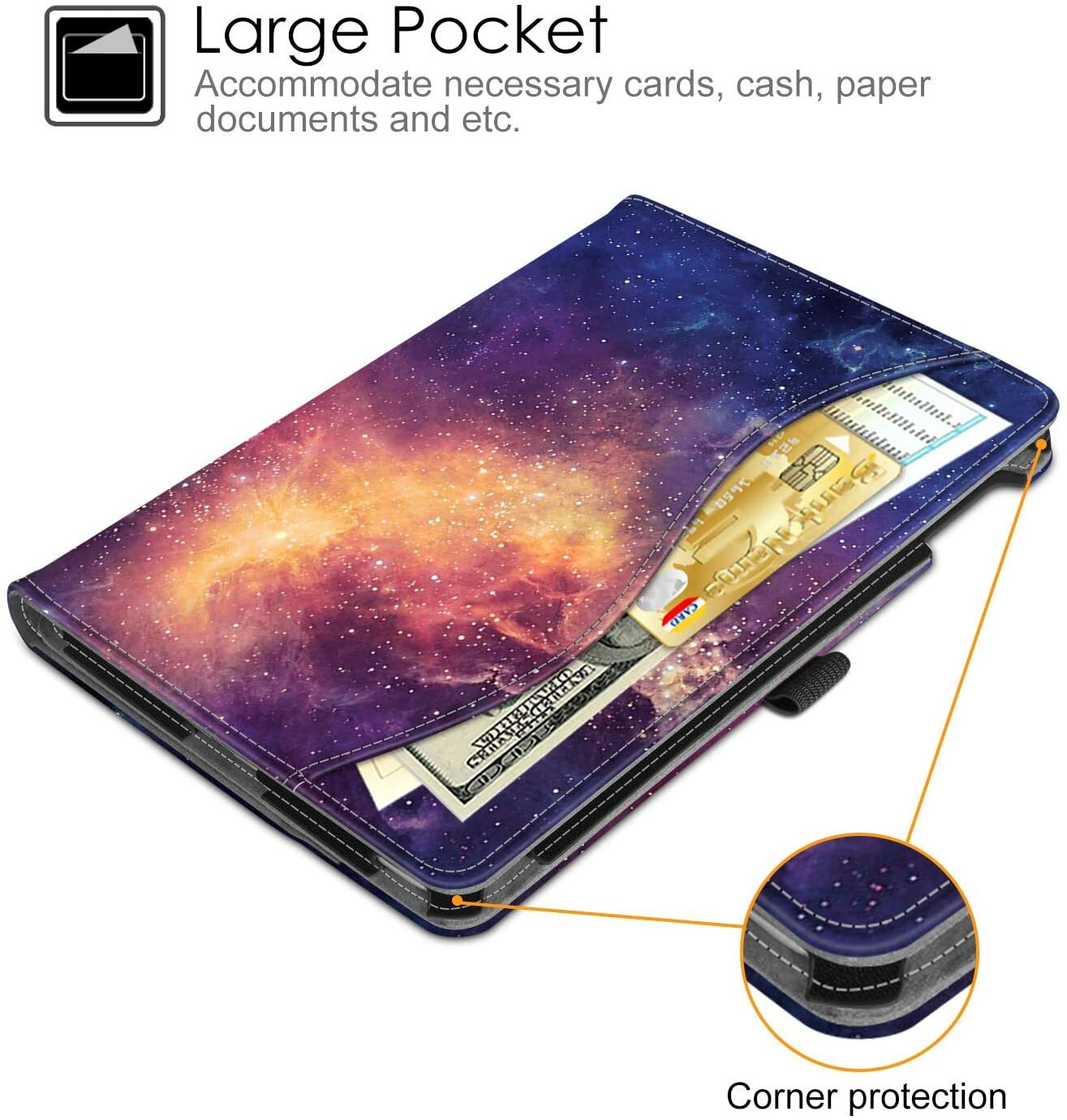 For Apple iPad Mini 4 7.9 inch Tablet Multi-Angle Case Cover Stand Wake / Sleep