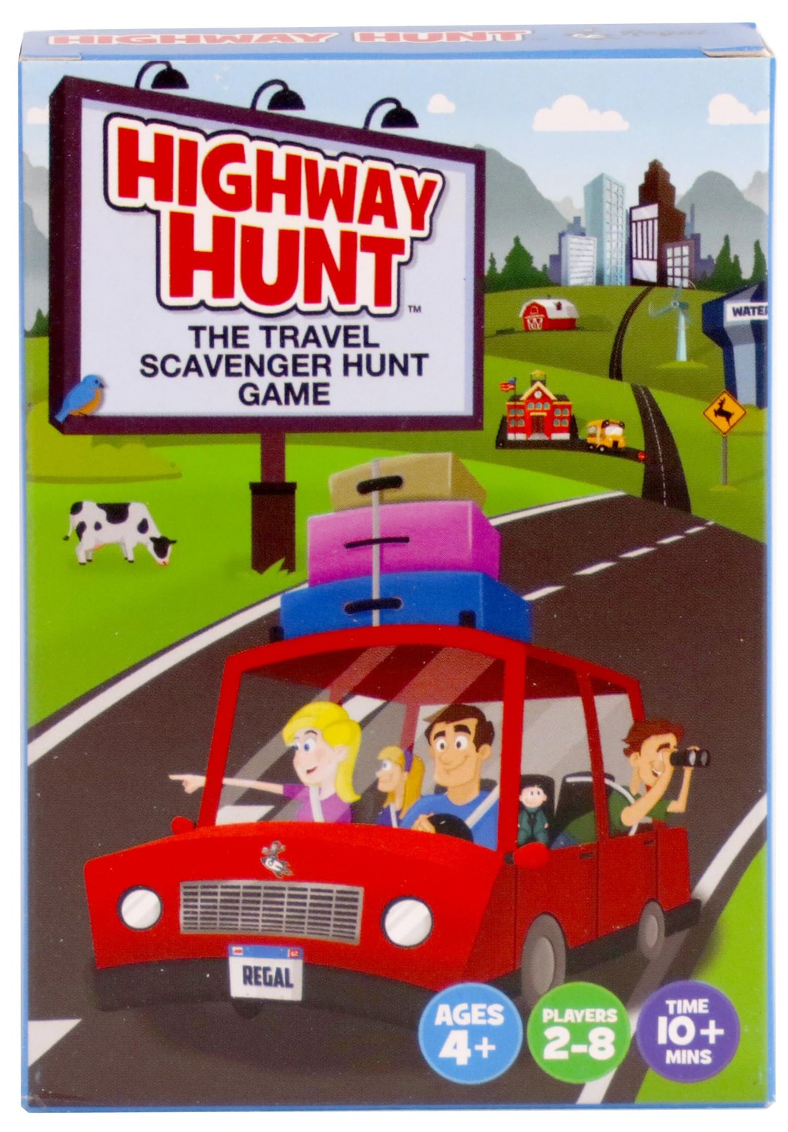 Regal Games Travel Outdoor 5.5 inches x 4 x 1.5 inches, Highway Hunt