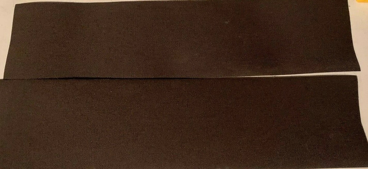 2 Pieces Of BONDEX Brown FABRIC IRON ON MENDING TAPE- 3”x 9” Clothing,Repair