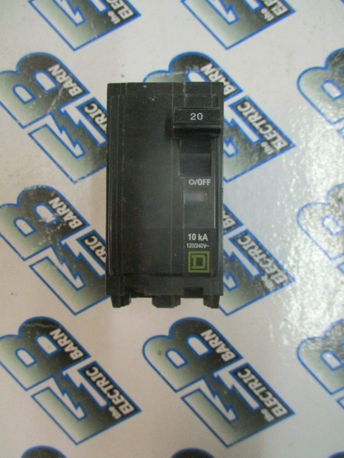 Square D QO220 20 Amp 240 Volt 2 Pole Yellow Circuit Breaker-WARRANTY