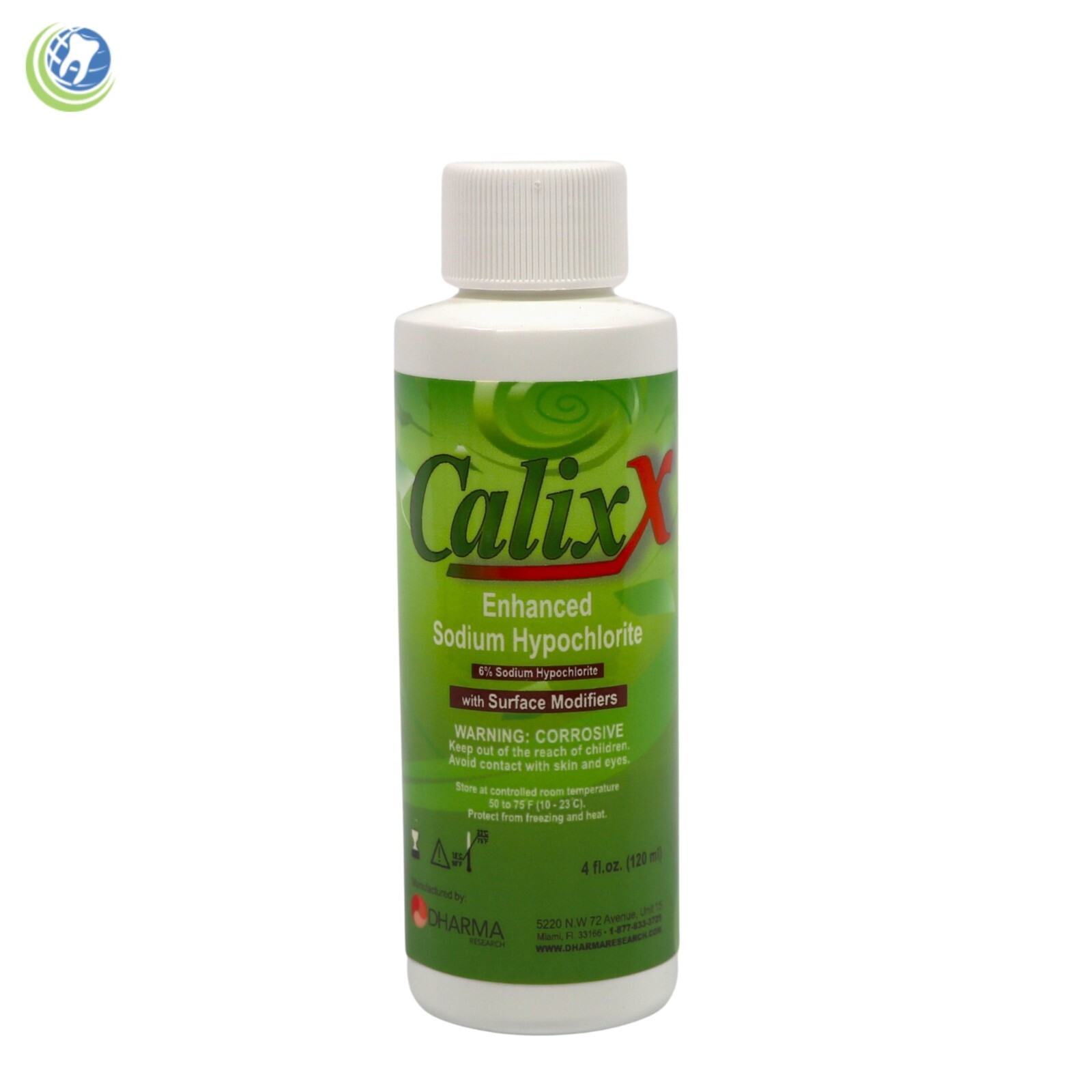 SODIUM HYPOCHLORITE SOLUTION 6% w/ Modifiers 4oZ (120 ML) ROOT CANAL TREATMENT