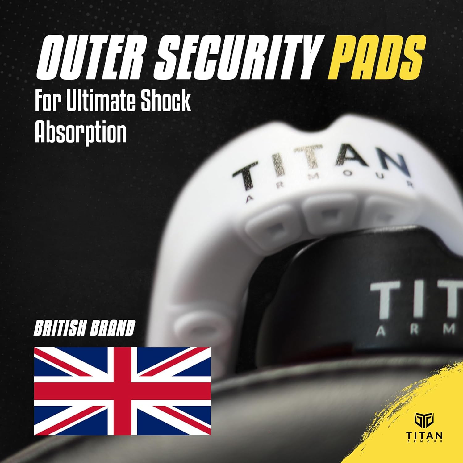 Titan Armour® Mouth Guard Boxing | Premium Dual-Layer | Case Included | Adult &