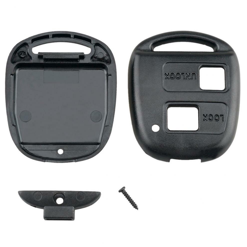 2 Button Pad Switch Remote Car Key Shell Case Replacement Fit for Toyota