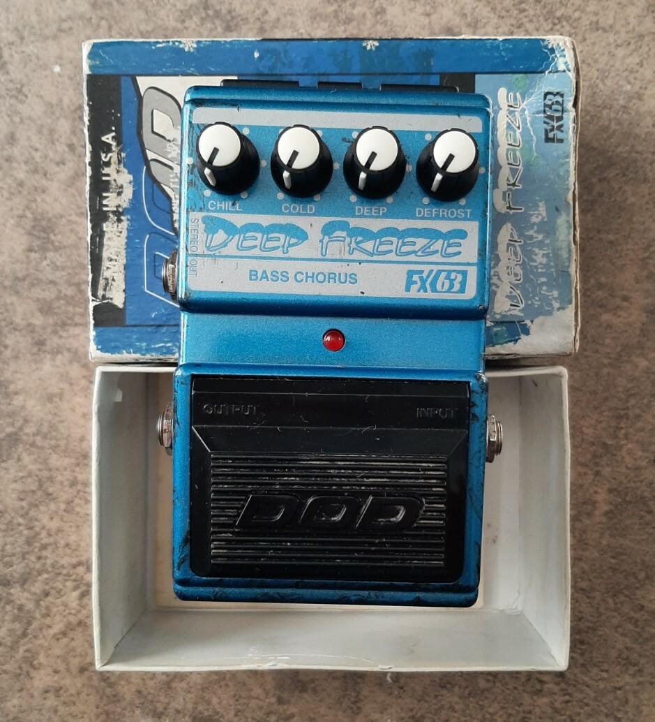 DOD FX63 Deep Freeze Bass Chorus