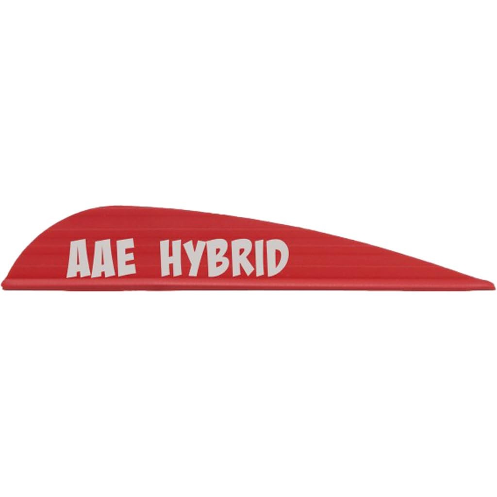 Hybrid 26 Archery Vanes Red 50 Pack Arrow Fletching Accessories
