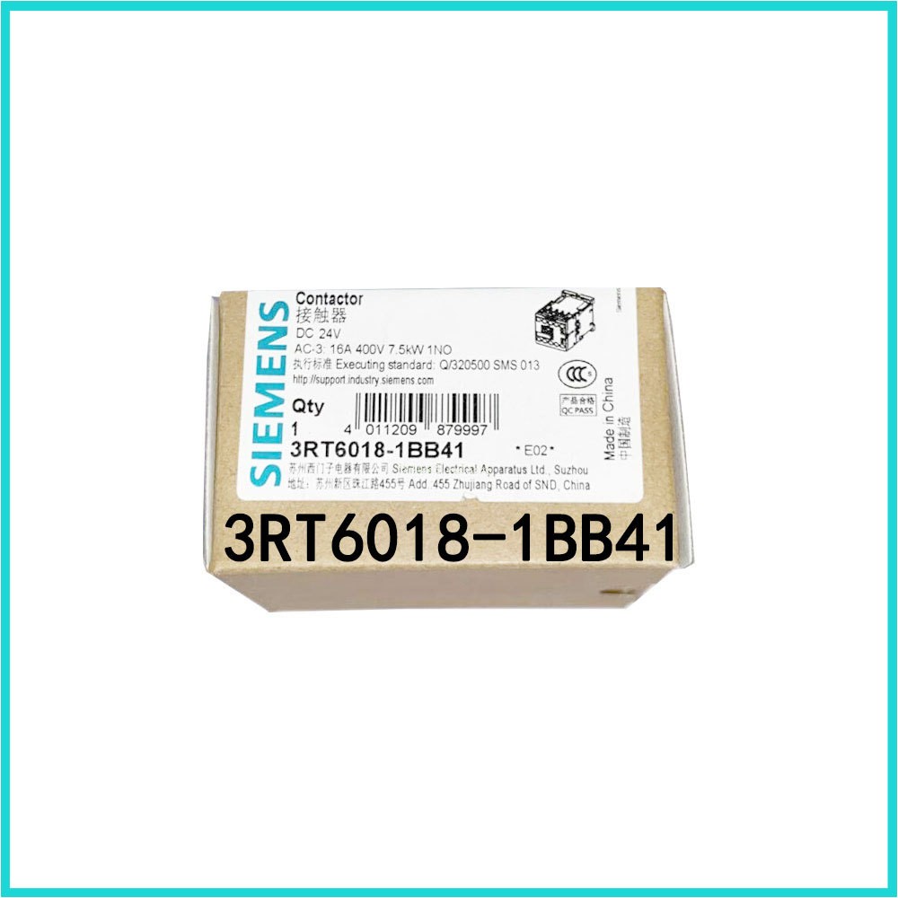 New SIEMENS Contactor 3RT6017-1BB41 3RT6017-1BB42 3RT6018-1BB41 3RT6018-1BB42