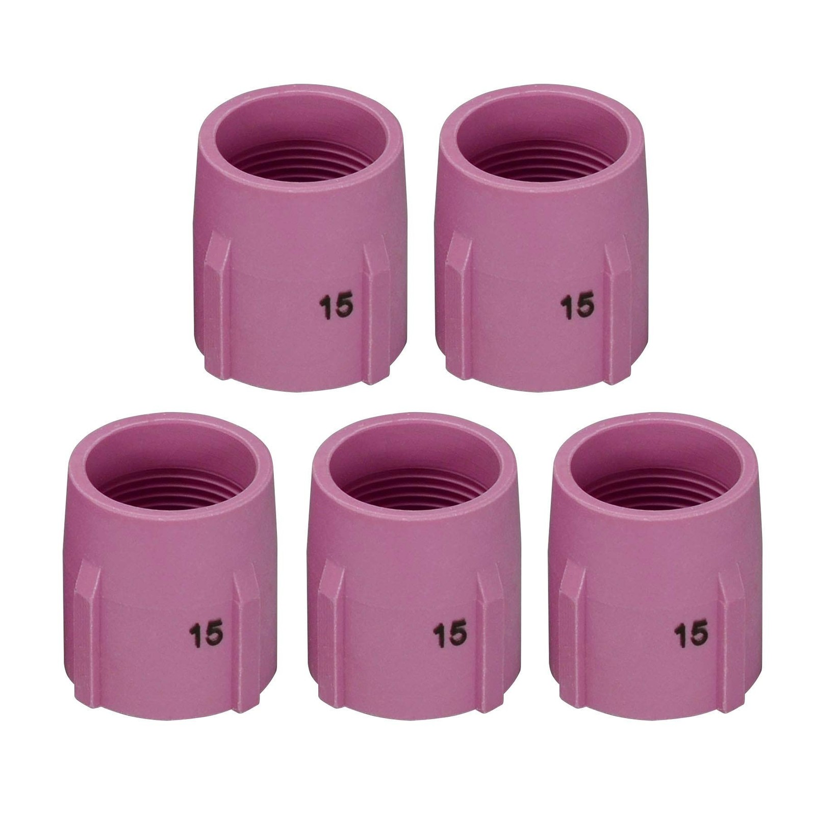 RIVERWELD TIG Gas Lens Alumina Nozzle Ceramic Cups Jumbo Large Diameter 53N89...