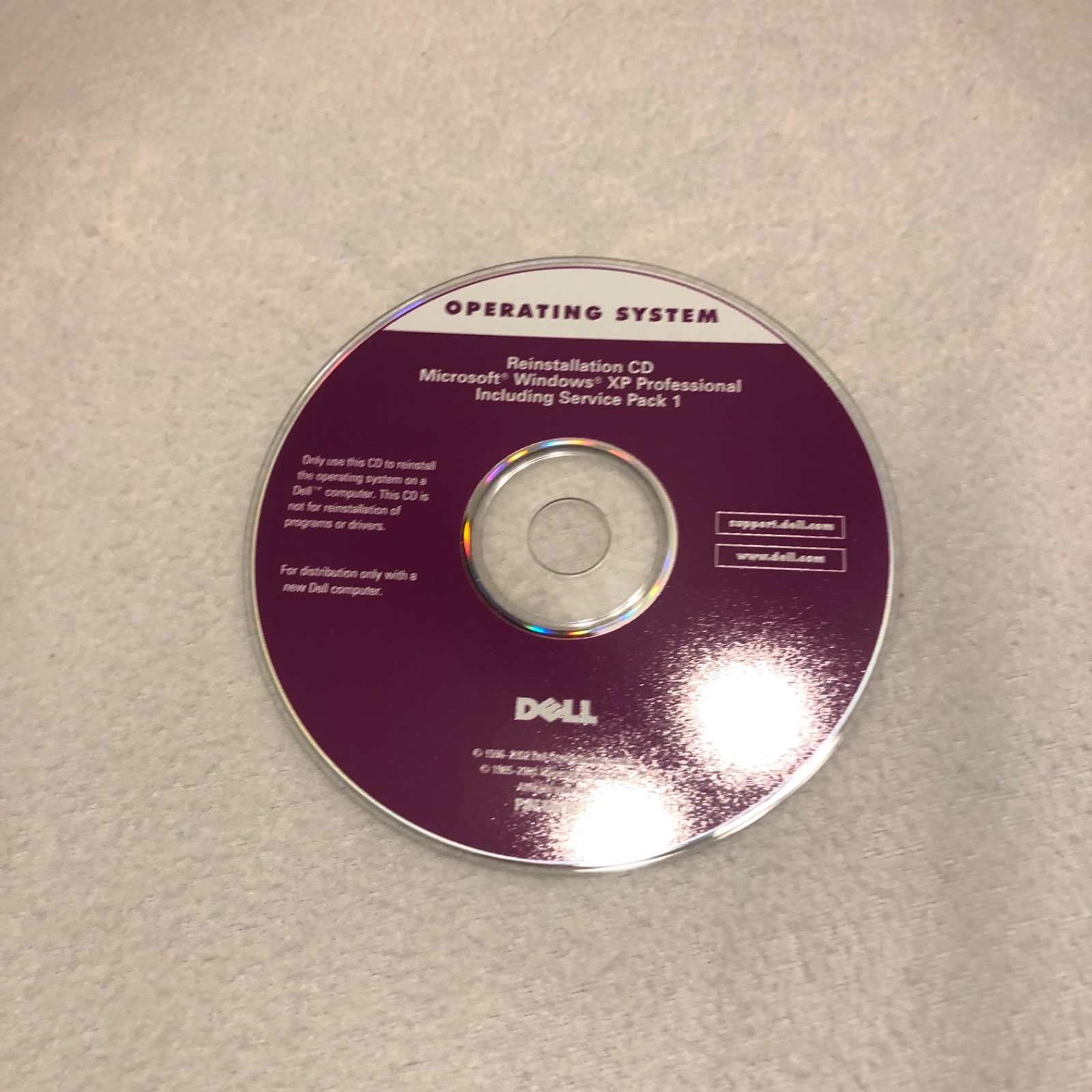 Office XP 2002, Windows XP Professional SP1 Reinstall CD Operating System