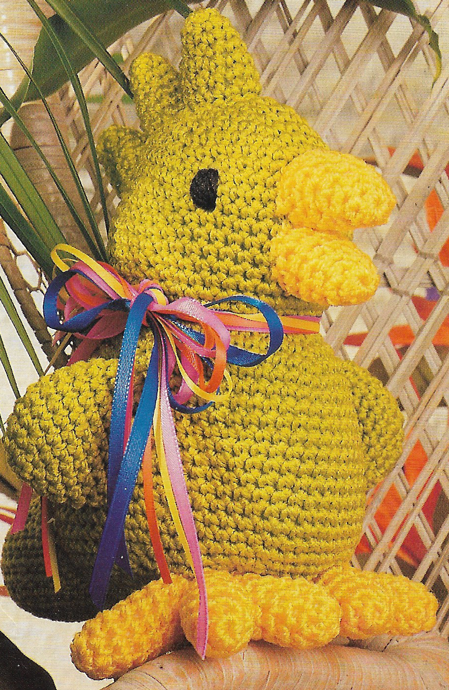 Baby Parrot crochet pattern instructions