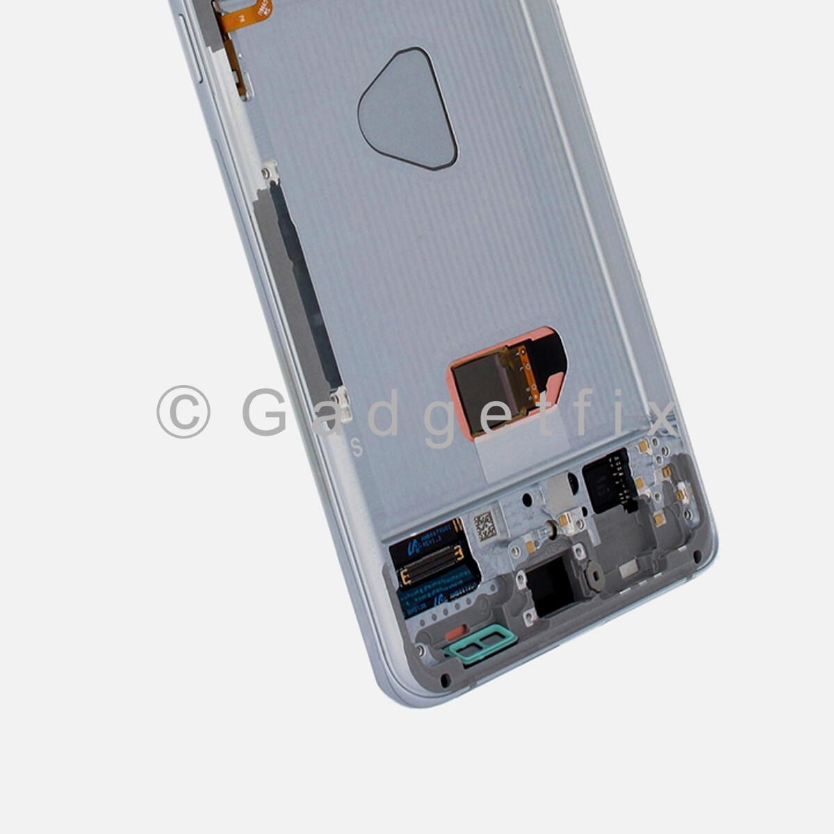 For Samsung Galaxy S21 Plus OLED Display Touch Screen Frame Silver Replacement